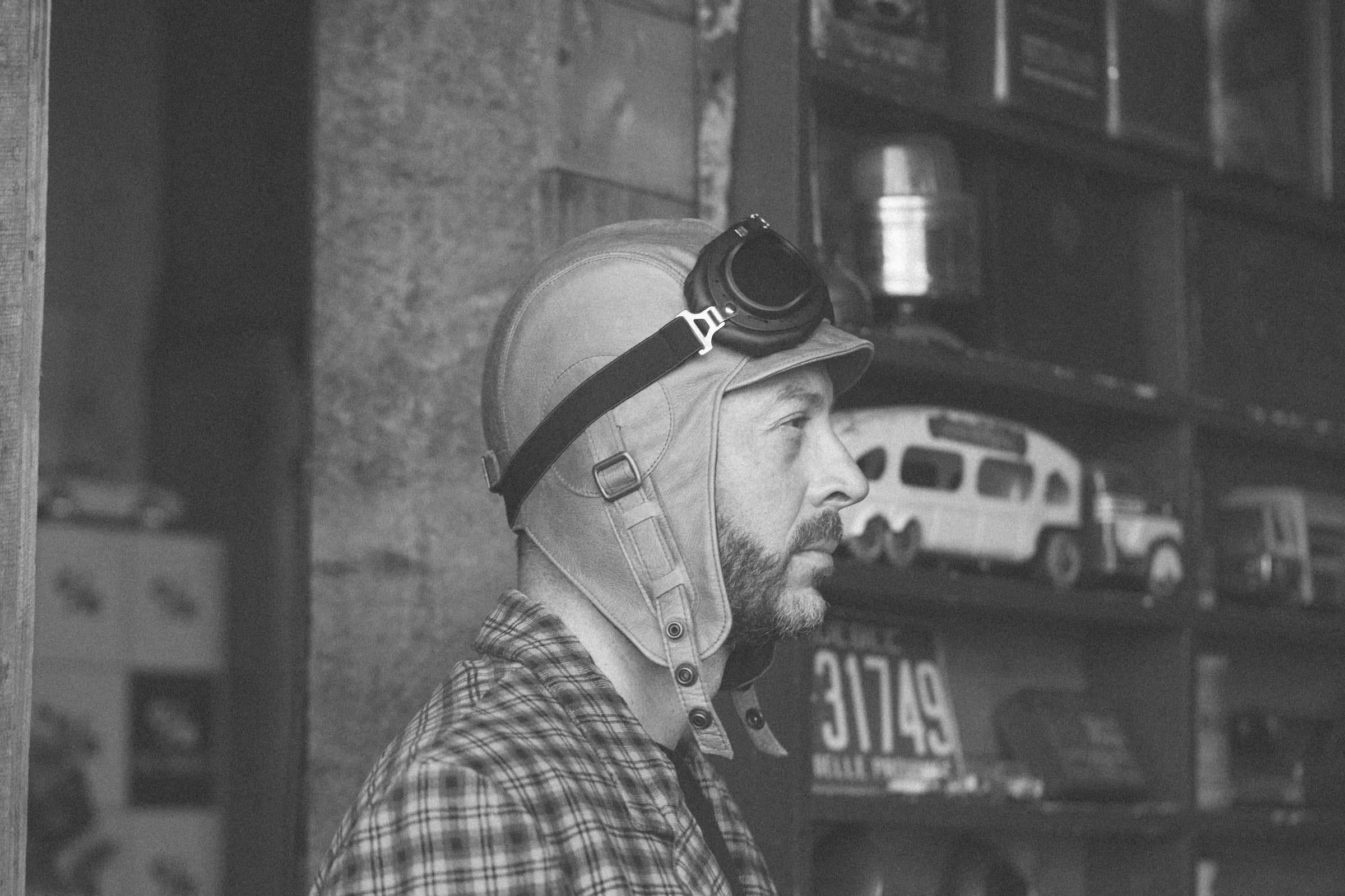 Leather aviator hats and caps pilot helmets
