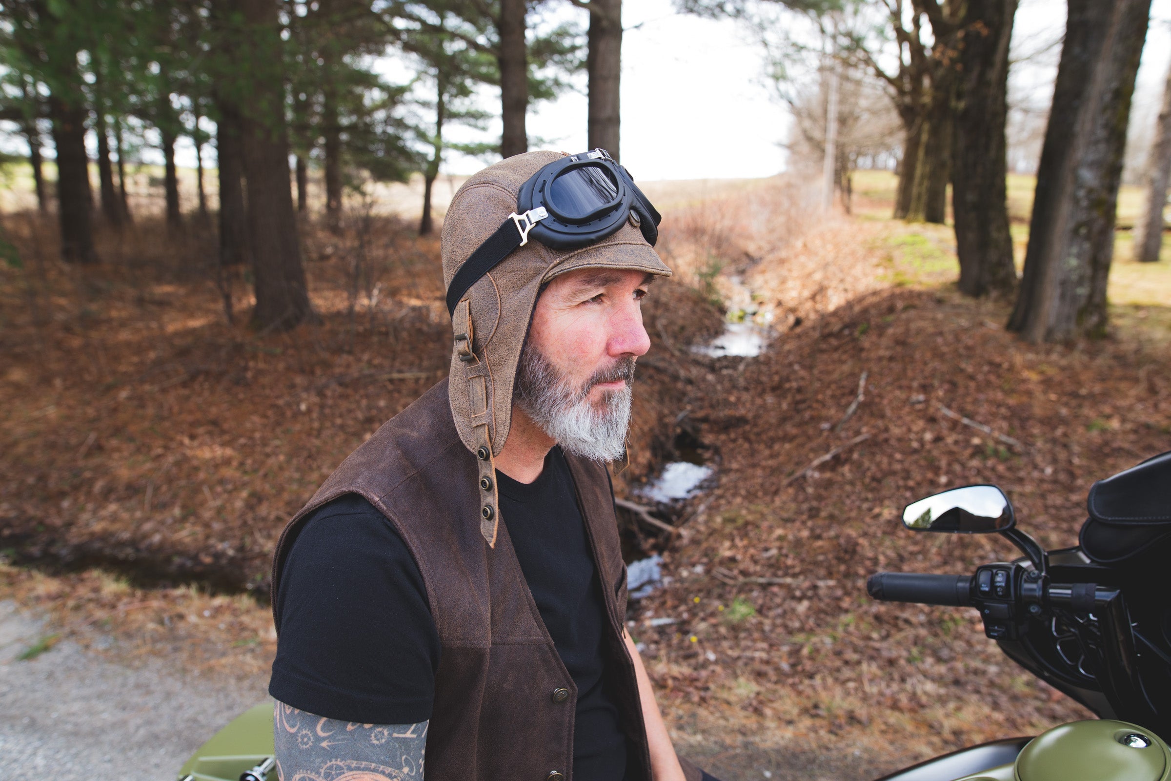 Mens aviator hats