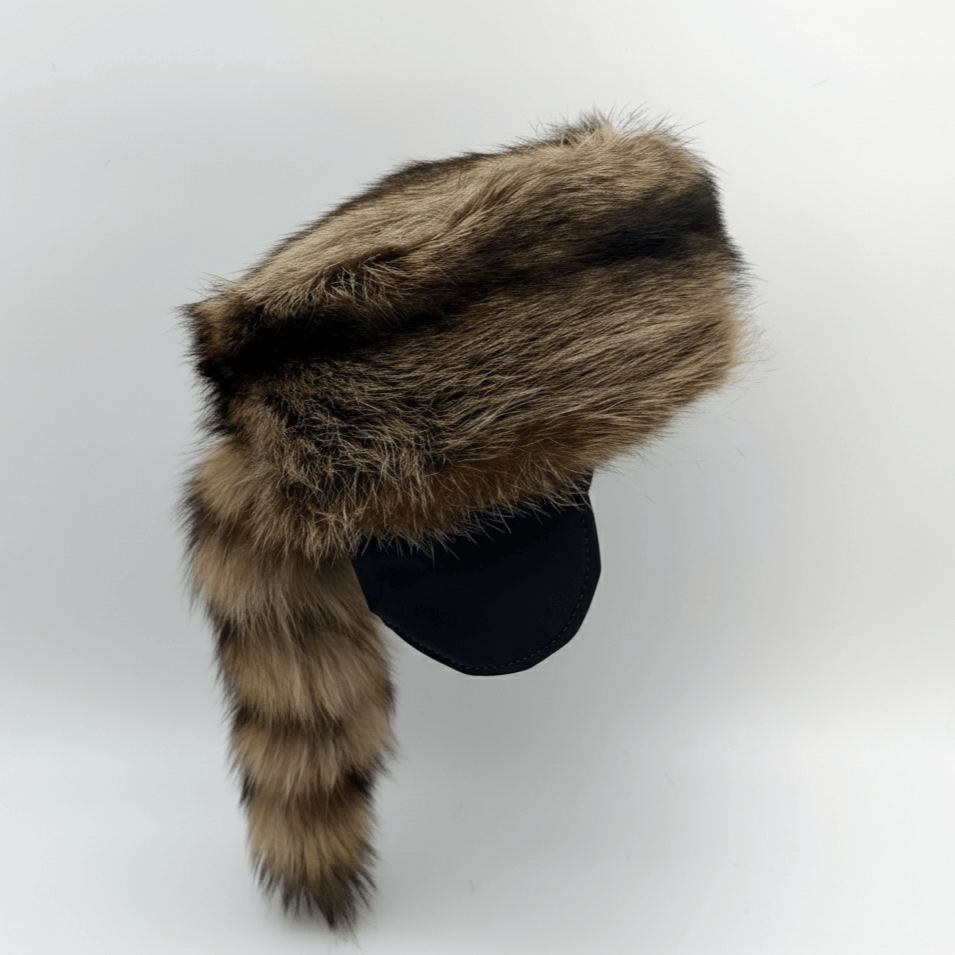 Davy Crockett Raccoon Fur Hat