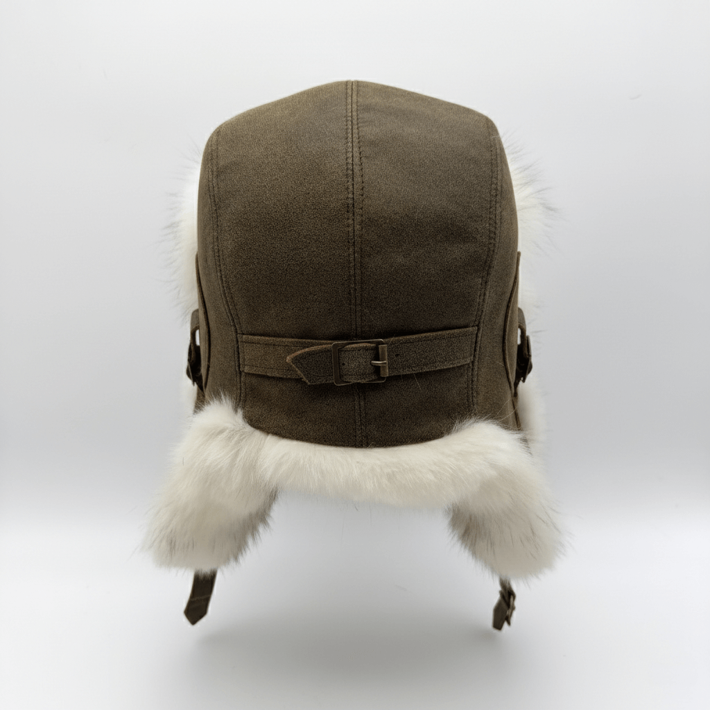 Norwegian Fox Fur Aviator Hat, For Women - Simon Model