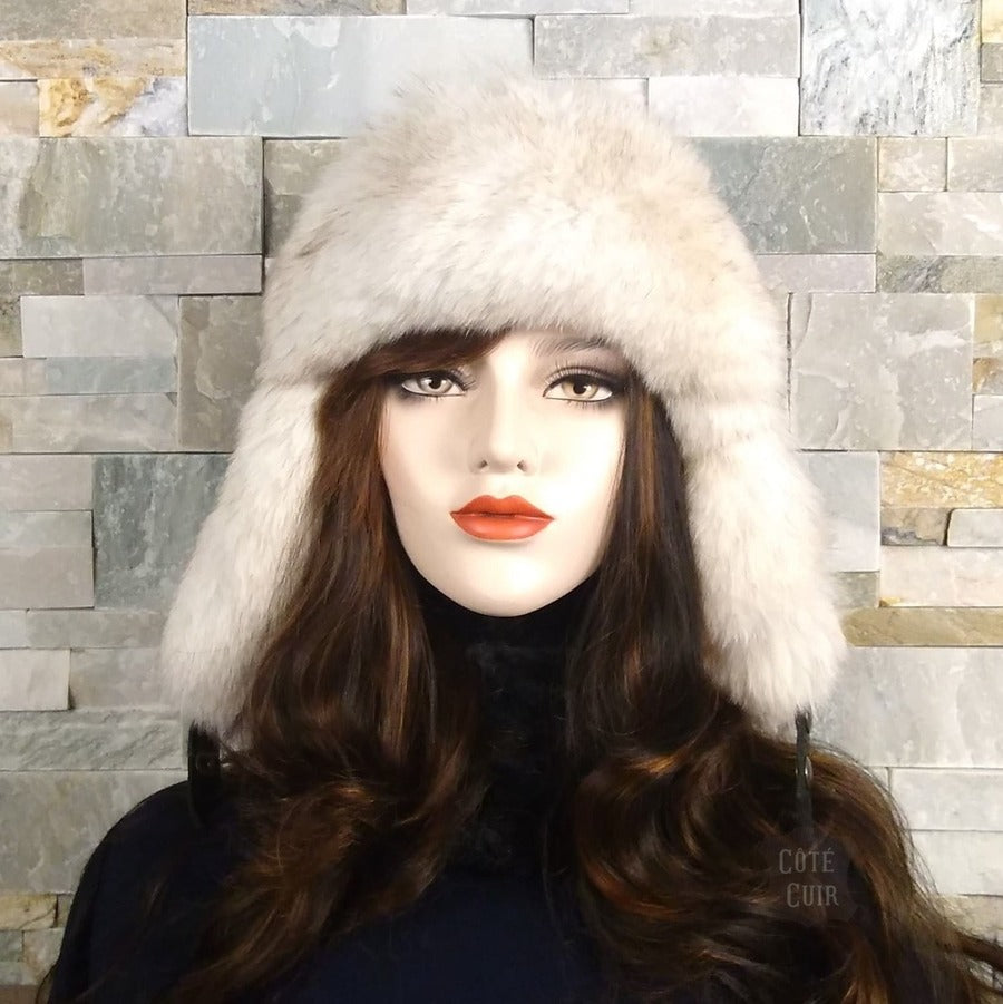 norwegian fox fur hat