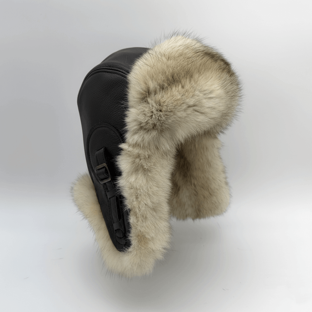 Norwegian Fox Fur Aviator Hat, For Women - Simon Model