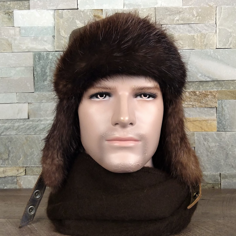 Mens beaver fur on sale hats