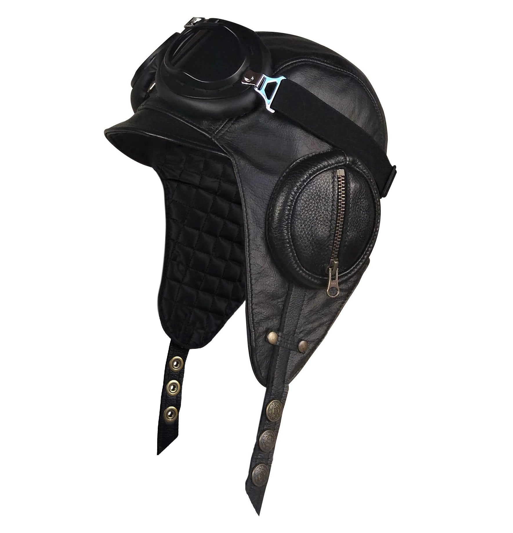 steampunk aviator pilot hat