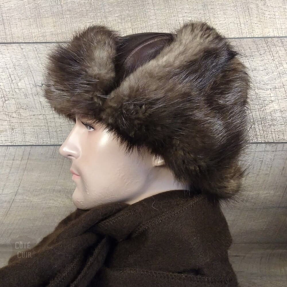 mens ushanka trapper hat
