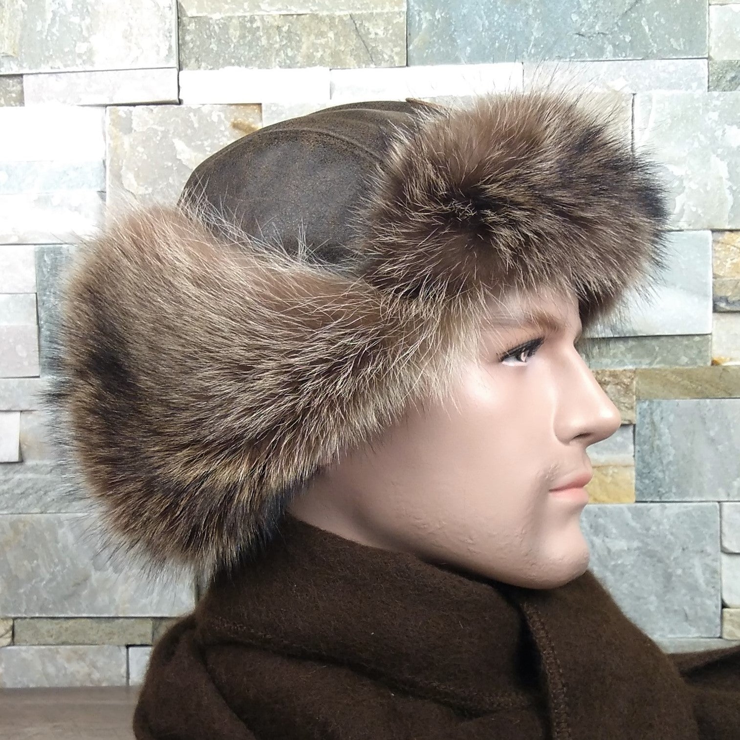 Men's aviator ushanka