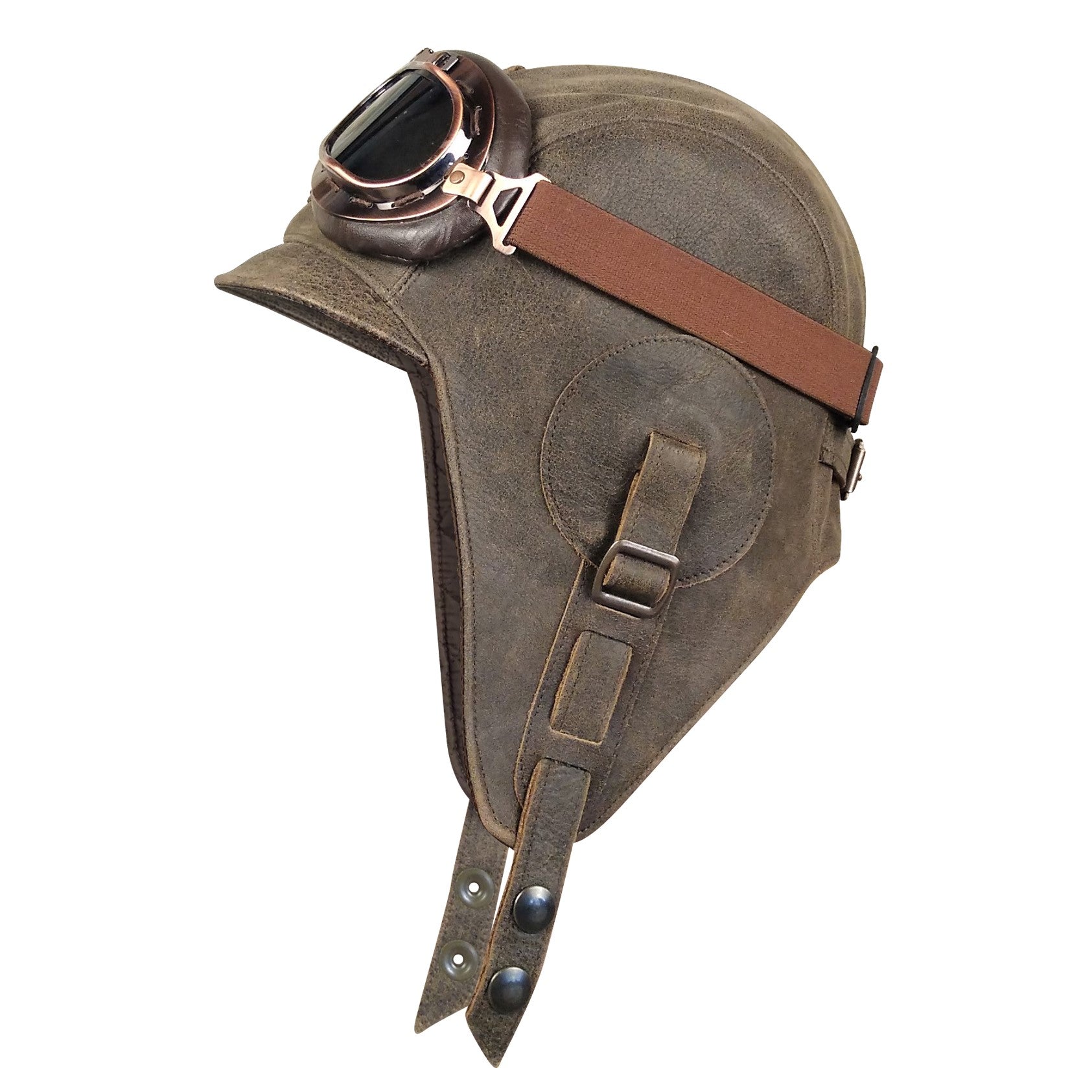 Aviator hat and goggles