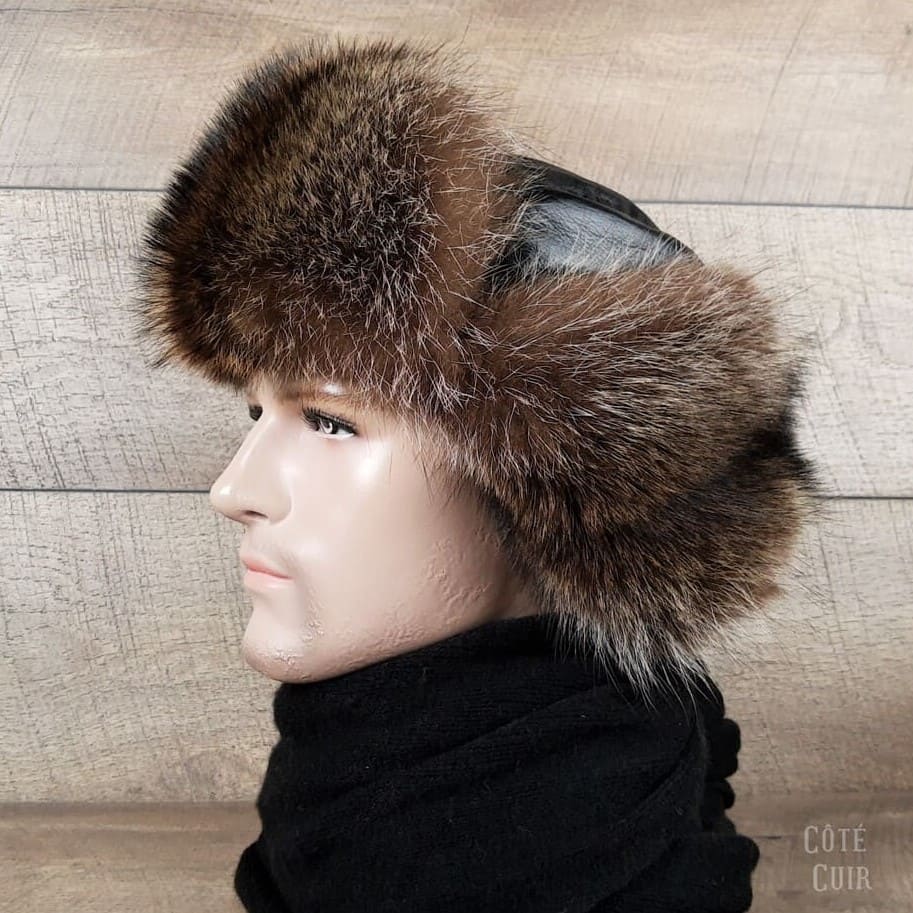 black trapper ushanka