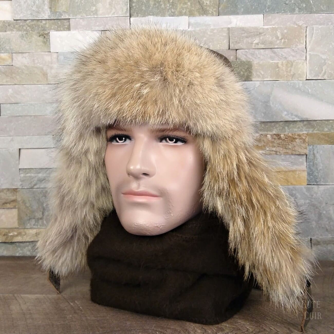 coyote fur hat