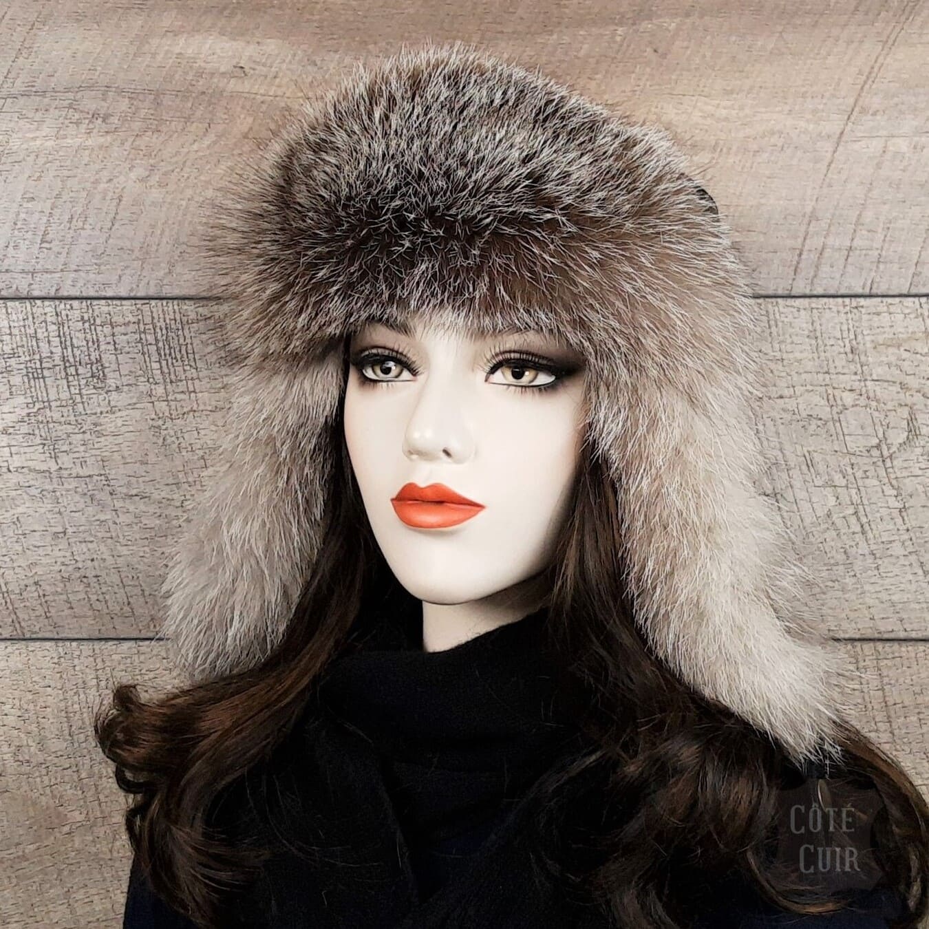 indigo fox hat