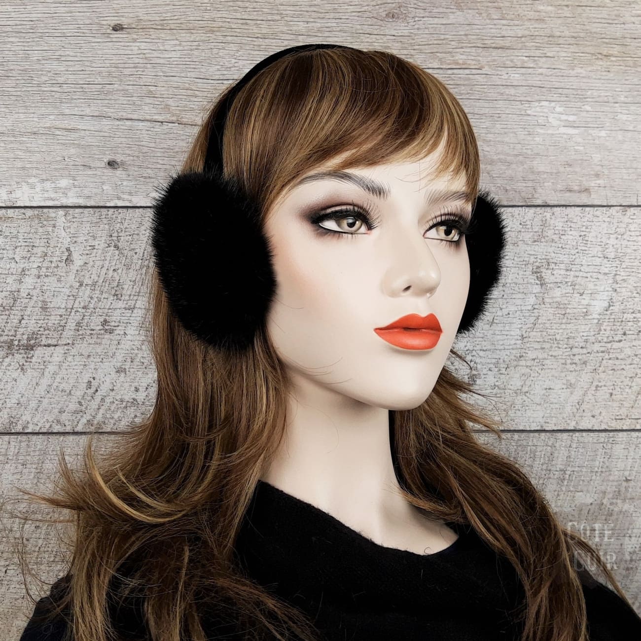 Mink Earmuffs for women