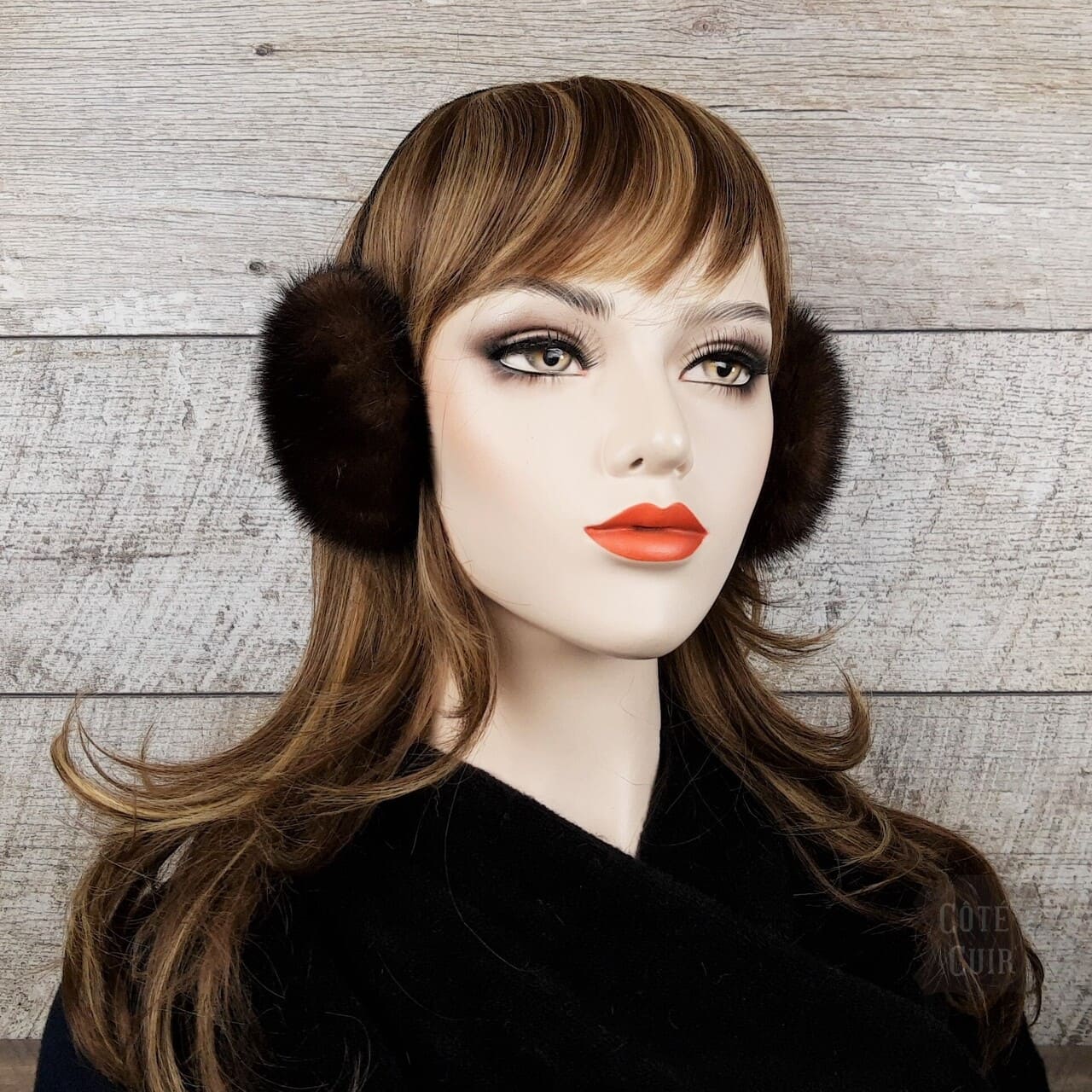 Real fur Earmuffs