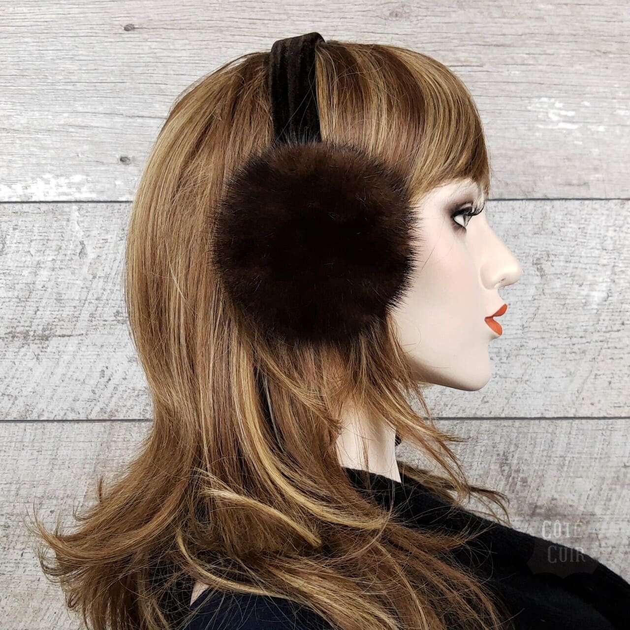 Recycled Fur Earmuffs