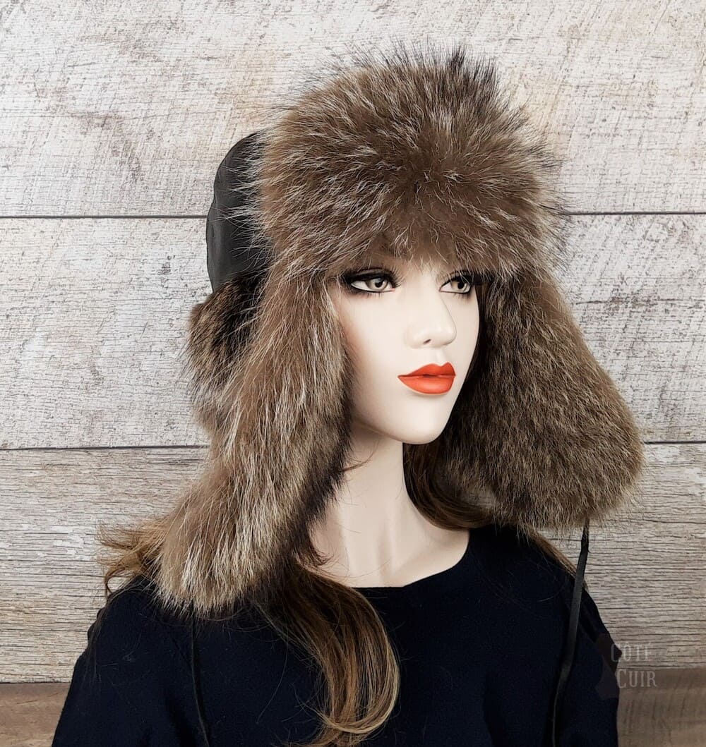Ushanka trapper hat