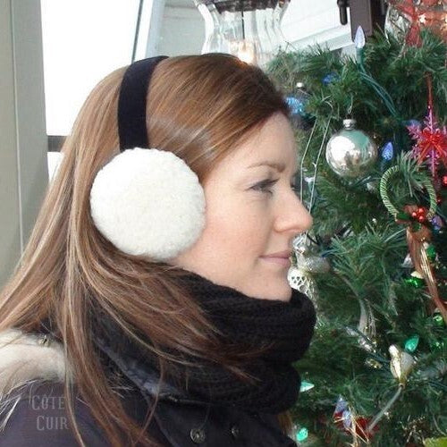 White earmuffs