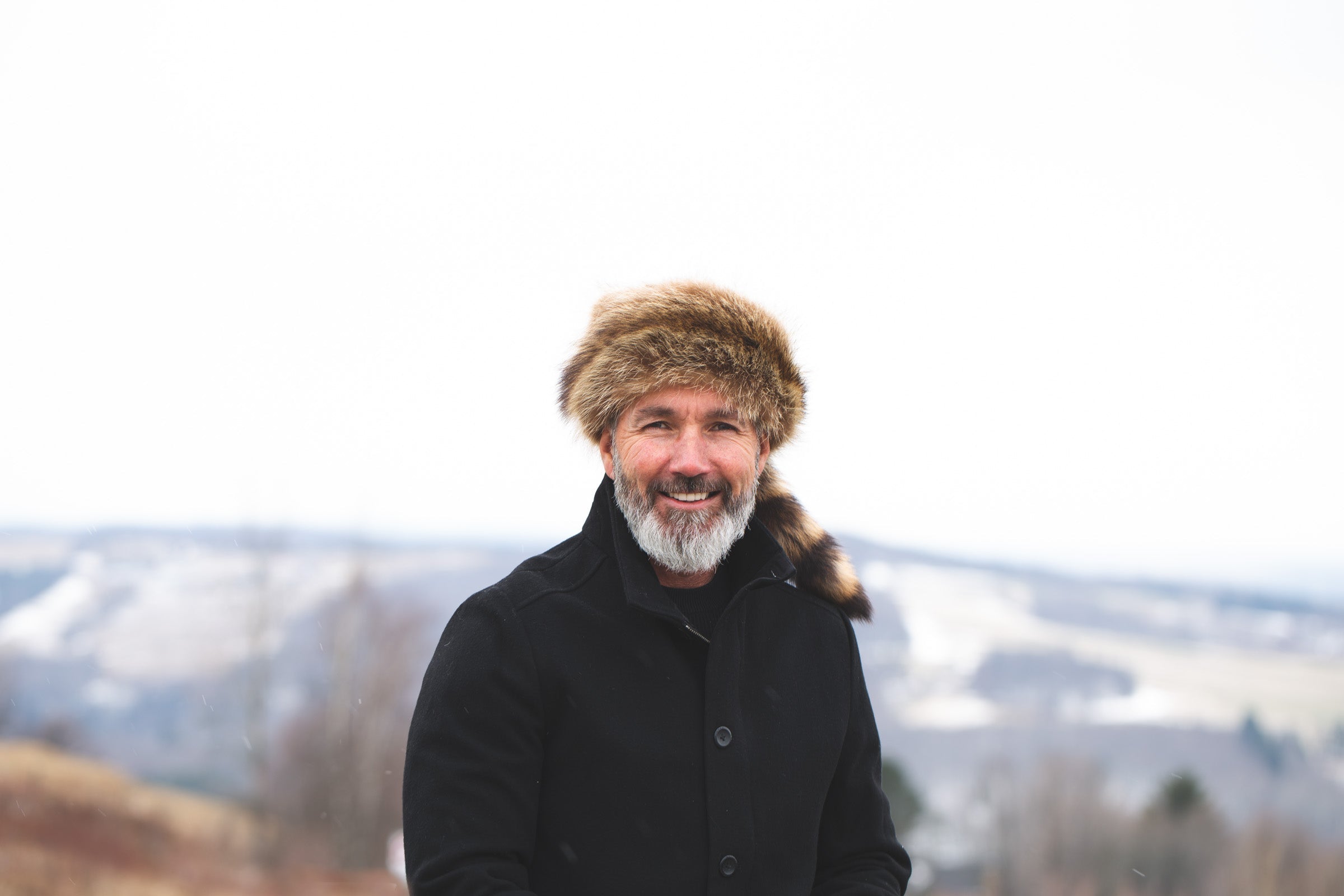 Men's fur trapper hats