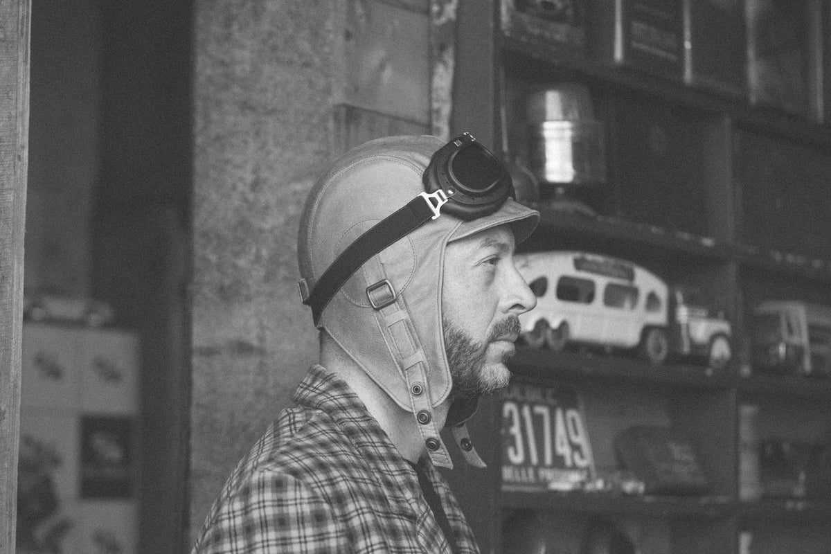 Leather Aviator Hats & Caps | Pilot Style Helmets