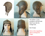 Leather Aviator Hats With Slight Flaws