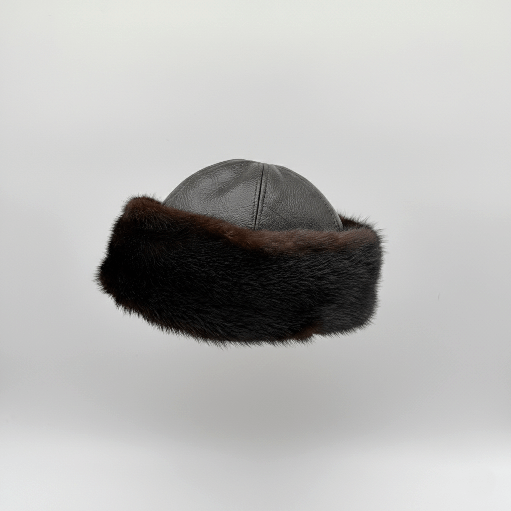 Recycled Mink Cloche Hat