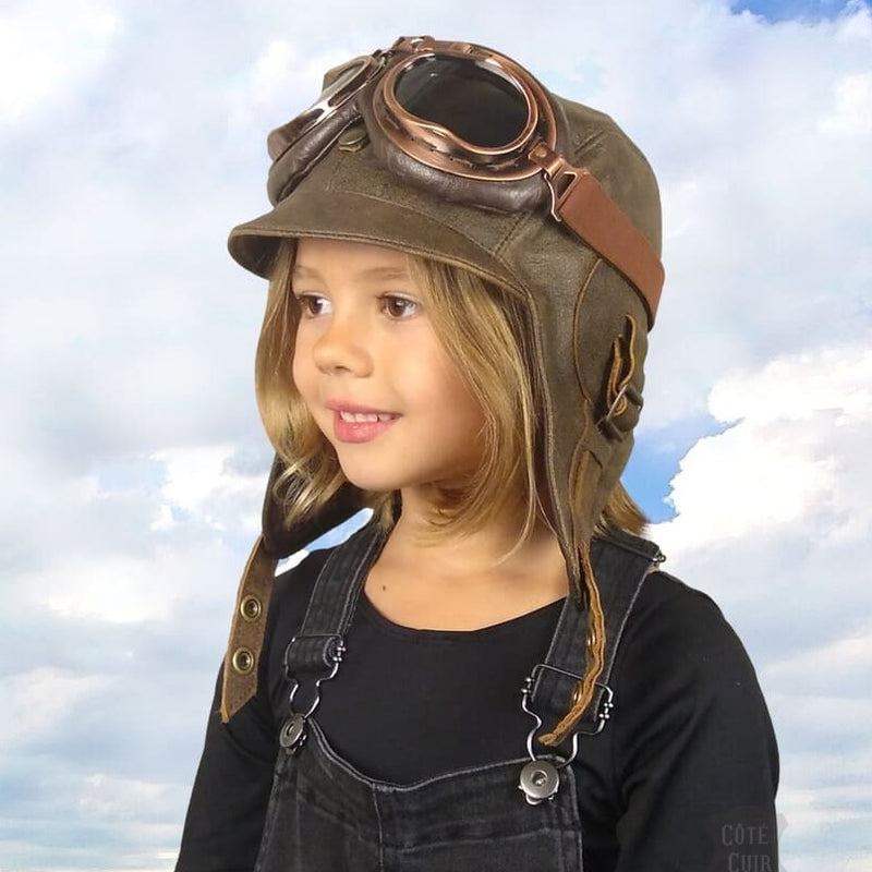 Kids aviator hats
