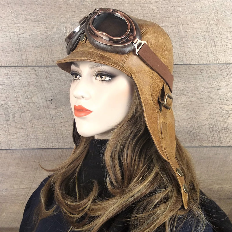 womens aviator hat