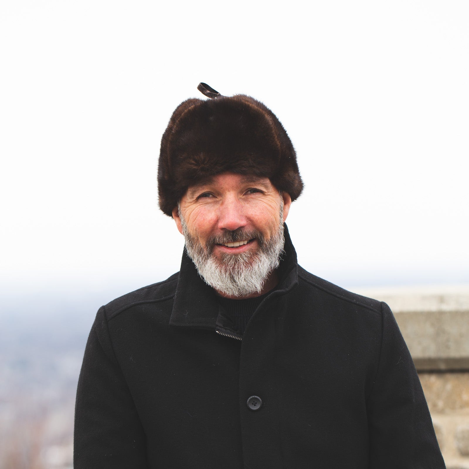 Mink Fur Russian Ushanka Hat for Men