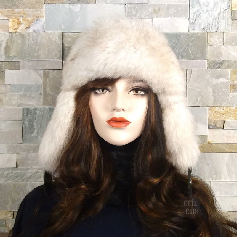 norwegian fox fur hat