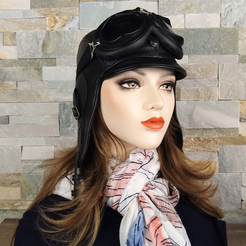 Womens aviator cap