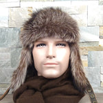 Men's fur hat, made in Canada