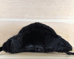 sheepskin-lined hat