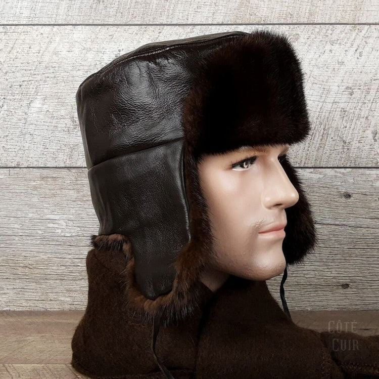 Russian fur hat mens discount