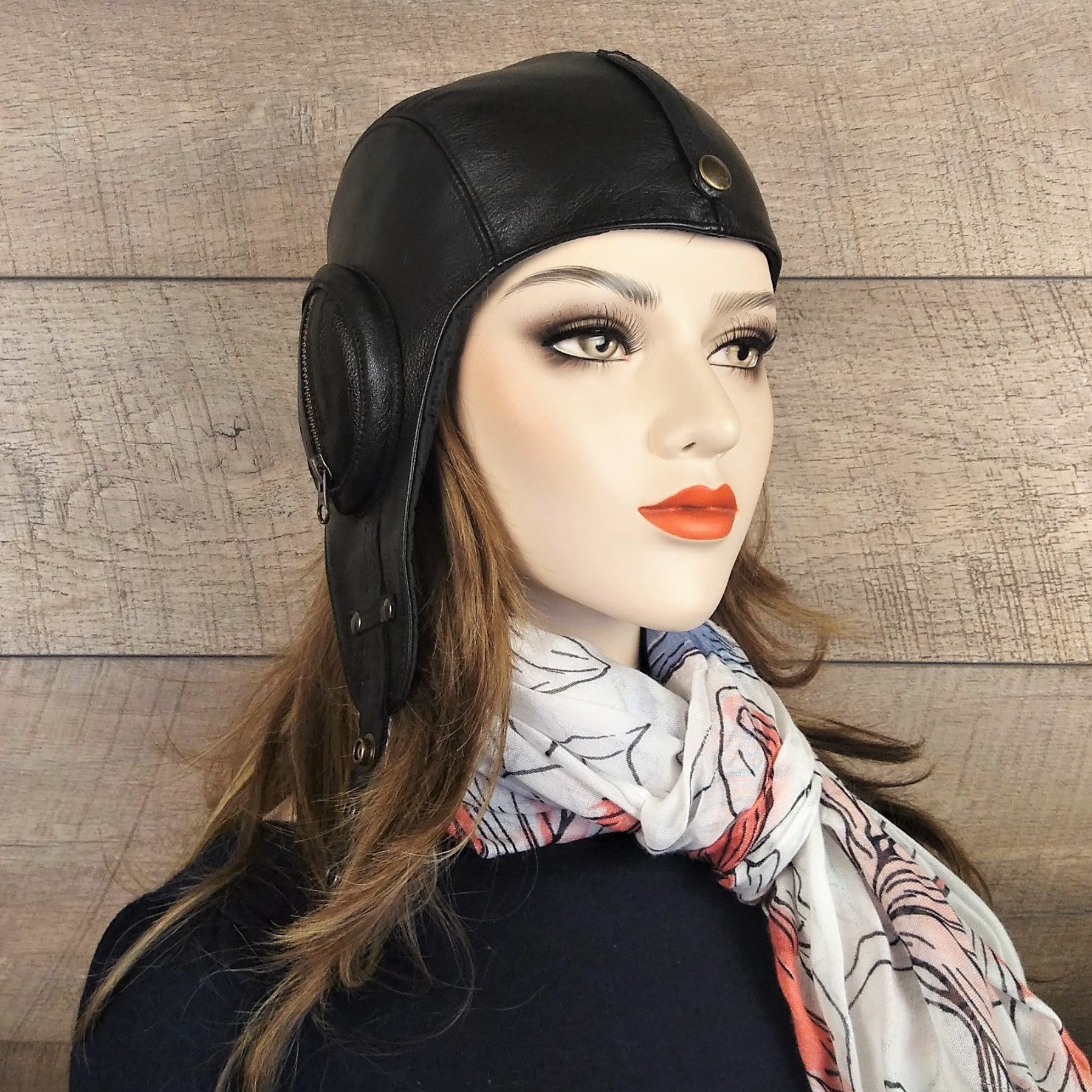 Steampunk pilot hat