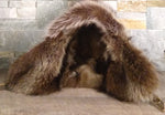 Fur lined hat