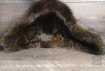 Fur-lined hat