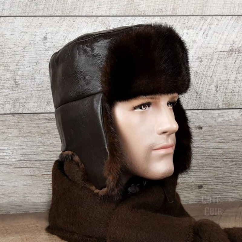 Mink Russian hat