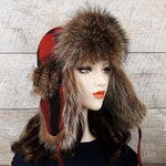 womens fur tapper hat